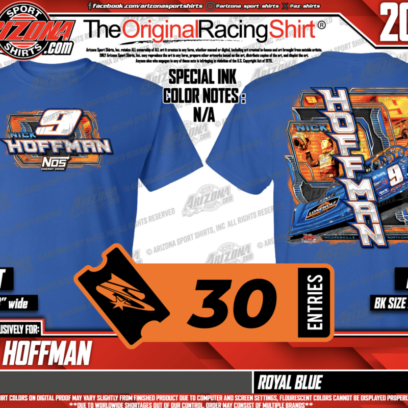 Nick Hoffman #9 Shirt