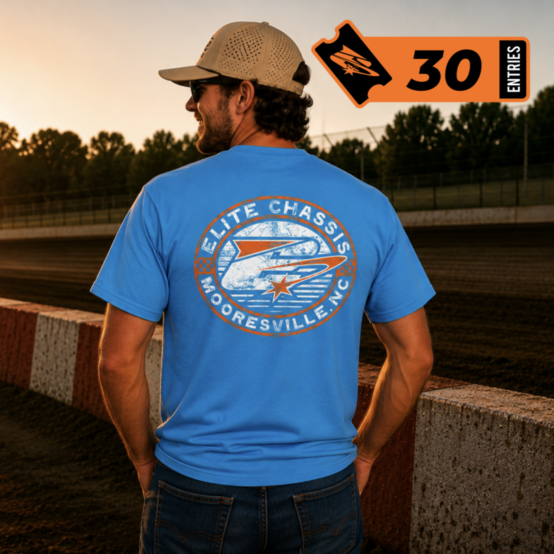Elite Chassis - Distressed Shirt Blue